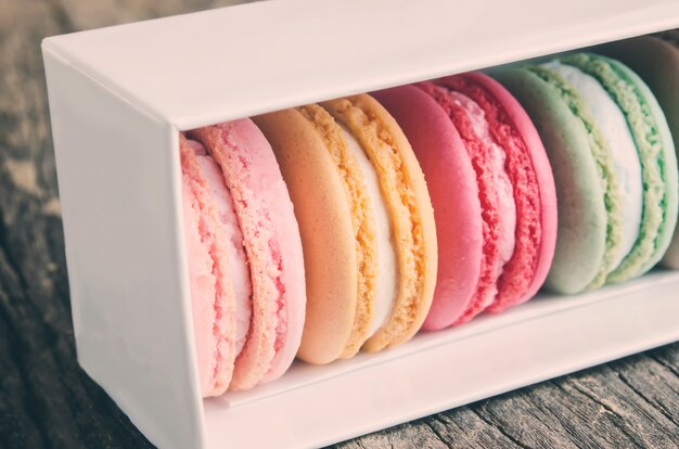 Colorful and pastel Macaroons