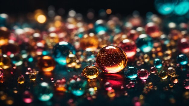 colorful pastel Soap bubbles cinematic professional photography