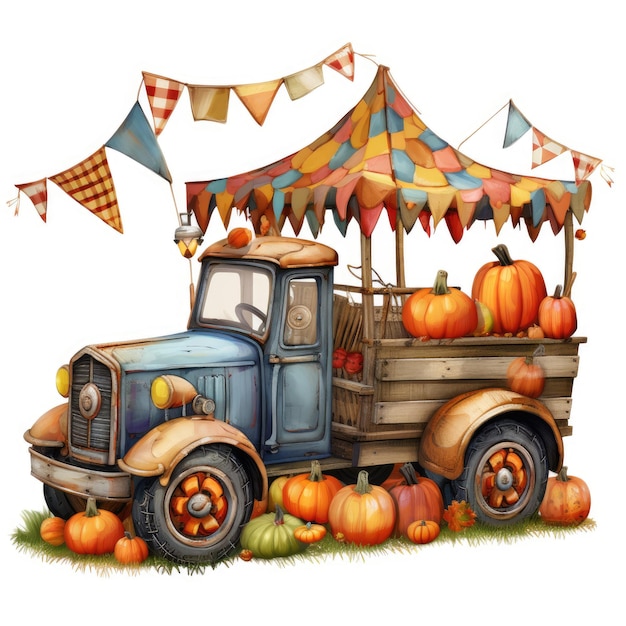 Colorful Patchwork Hayride Expressive PNG Clipart Designs