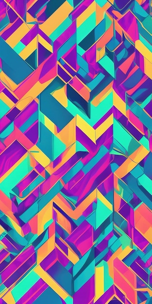 A colorful pattern background