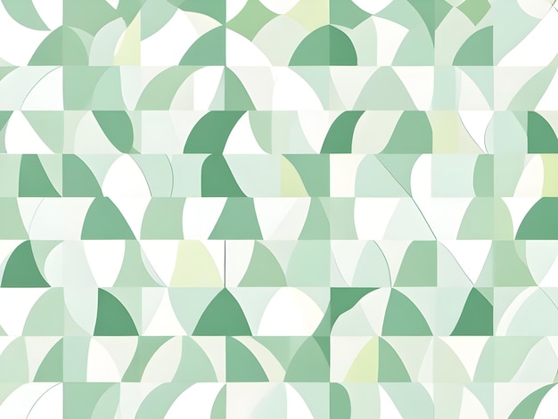 Photo a colorful pattern with a green and white design