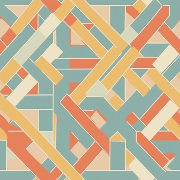 A colorful pattern with the letter z on it