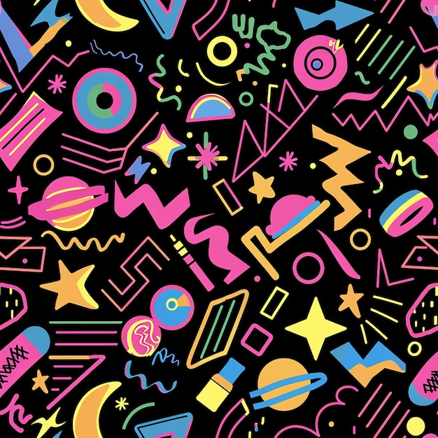 a colorful pattern with the word quot bright quot on it