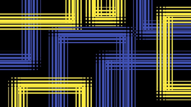 A colorful pattern with the words " yellow " on it.