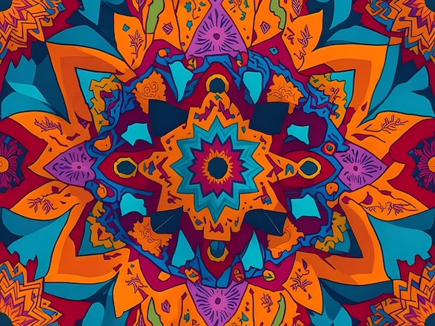 A colorful pattern