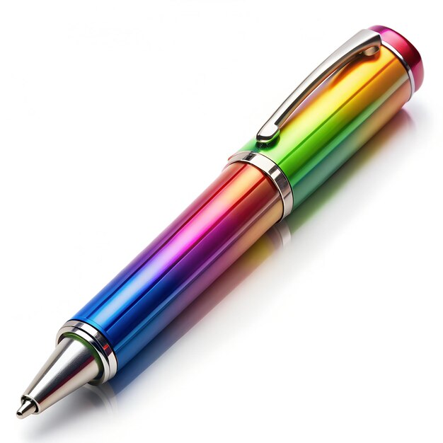 a colorful pen