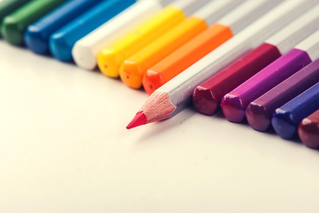 Colorful pencils