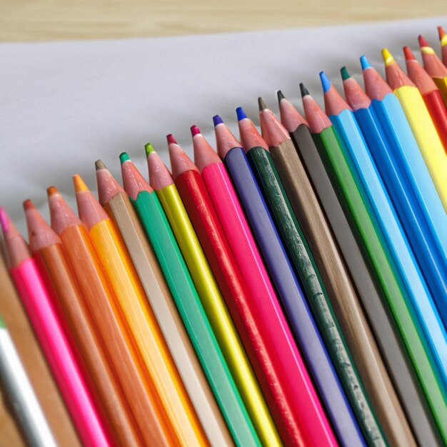 colorful pencils