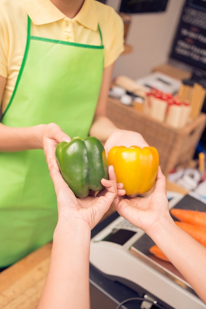 Colorful pepper