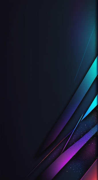 a colorful phone screen with a rainbow pattern