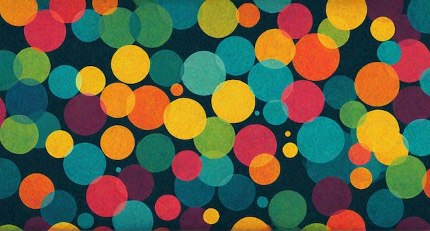 a colorful picture of circles with the words quot the word quot on it