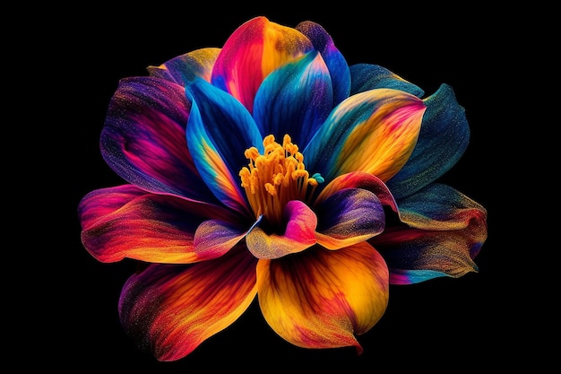 colorful picture of a flower background