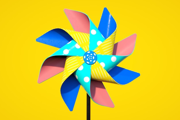 Colorful pinwheel