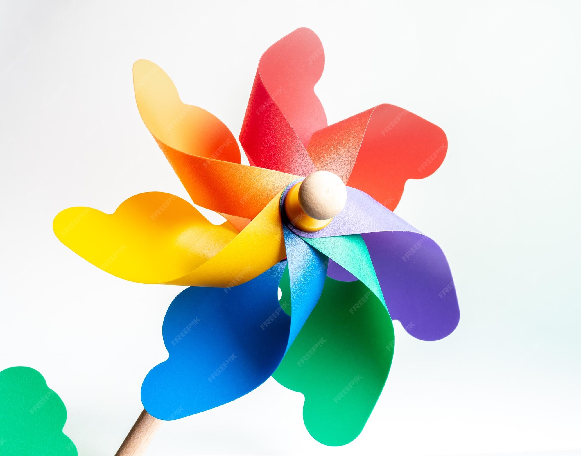 Premium Photo Colorful pinwheel Premium Photo Colorful pinwheel