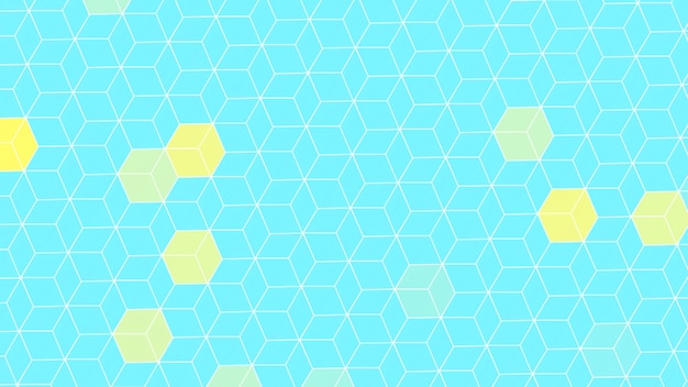 다채로운 픽셀 패턴, 추상적인 배경입니다. 비즈니스, 3D 일러스트레이션을 위한 우아하고 고급스러운 동적 기하학적 스타일