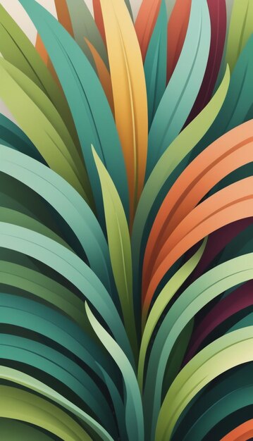 a colorful plant with many colors and a colorful background
