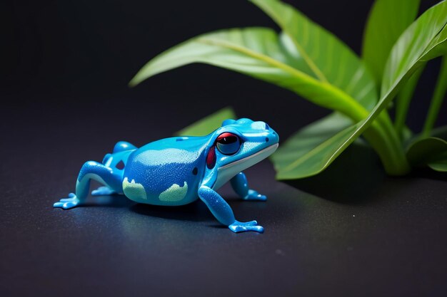 Colorful poison dart frog very dangerous wildlife frog wallpaper background photography