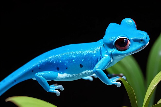 Colorful poison dart frog very dangerous wildlife frog wallpaper background photography