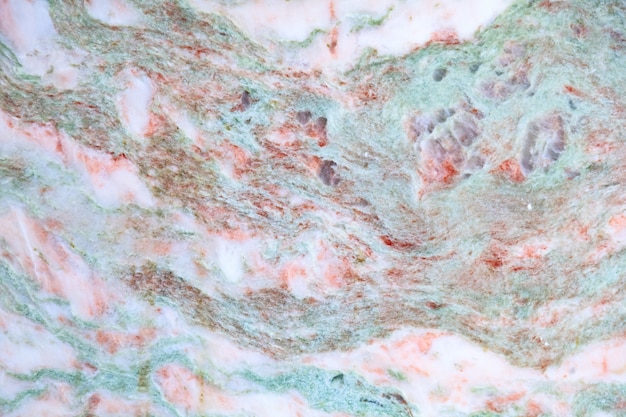 Colorful polished marble surface