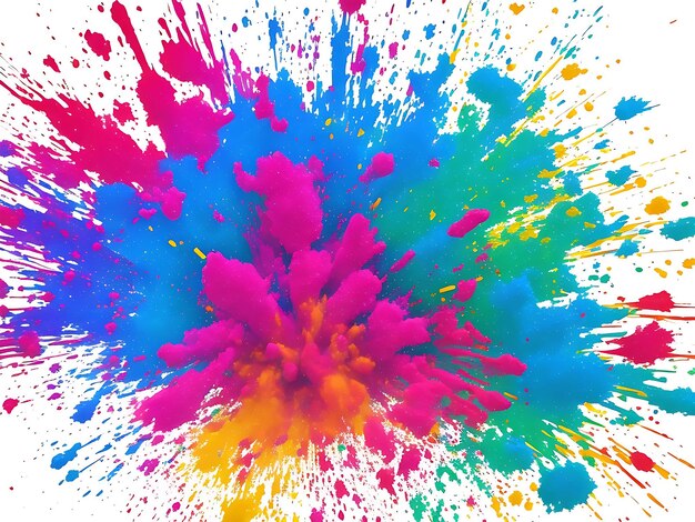 Colorful Powder Explosion royalty Abstract Powder Splatted Background