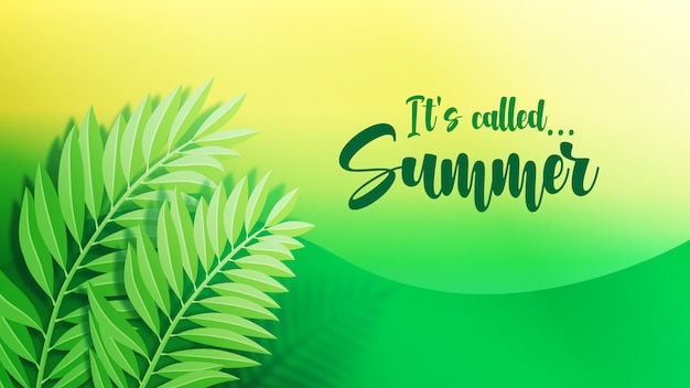 Colorful Premium Summer sale banner template