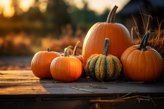 Colorful Pumpkin Varieties