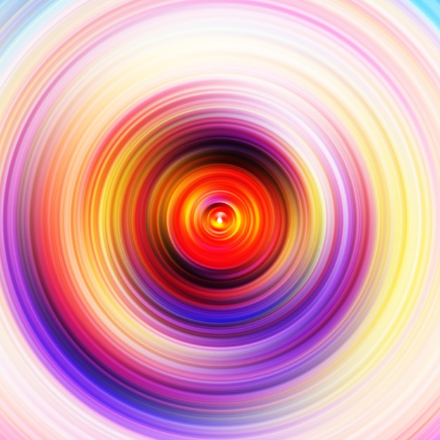 Colorful radial motion effect Abstract rounded background Color curves and sphere Multi color gradient rings and circles wallpaper Colored texture backdrop and banner