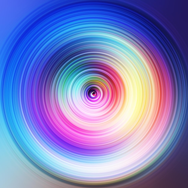 colorful radial motion effect abstract rounded background color curves and sphere multi color gradient rings and circles wallpaper colored texture backdrop and banner