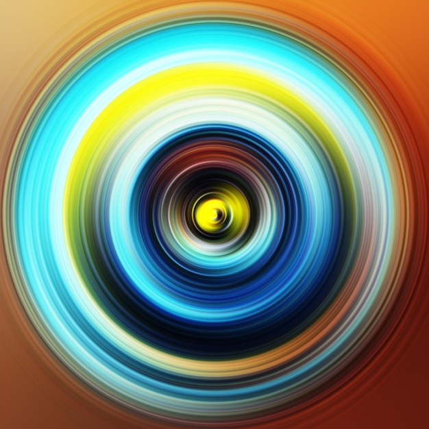 colorful radial motion effect abstract rounded background color curves and sphere multi color gradient rings and circles wallpaper colored texture backdrop and banner