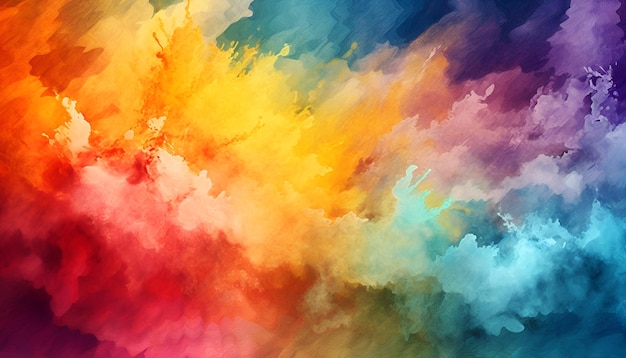 Colorful rainbow background