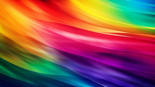 A colorful rainbow background