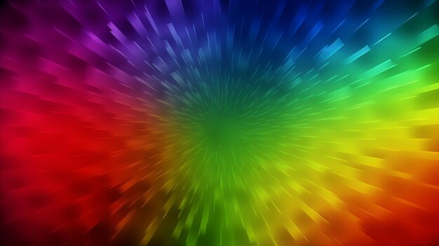 A colorful rainbow background