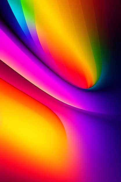 Colorful rainbow gradient background design shades of light wallpaper abstract geometric shapes