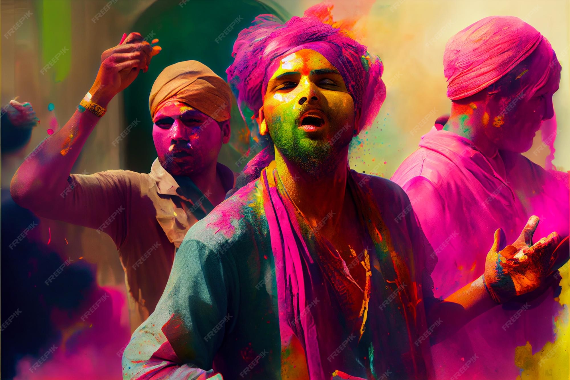 holi naked pics