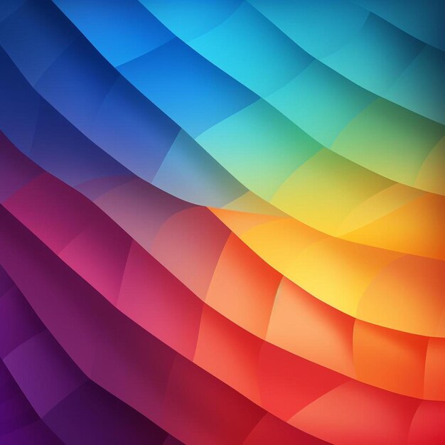 a colorful rainbow image with many colors of rainbow.