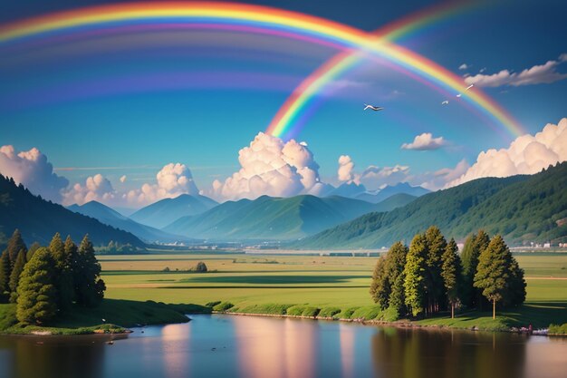 Rainbow Nature Images Download - Colaboratory