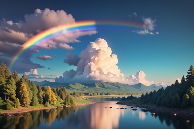 Rainbow Nature Live Wallpaper - Apps on Google Play