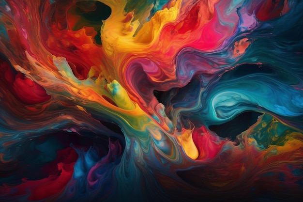 Premium AI Image | colorful abstract texture background