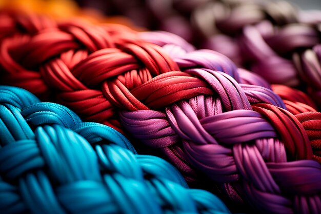 Разноцветные ленты разных цветов