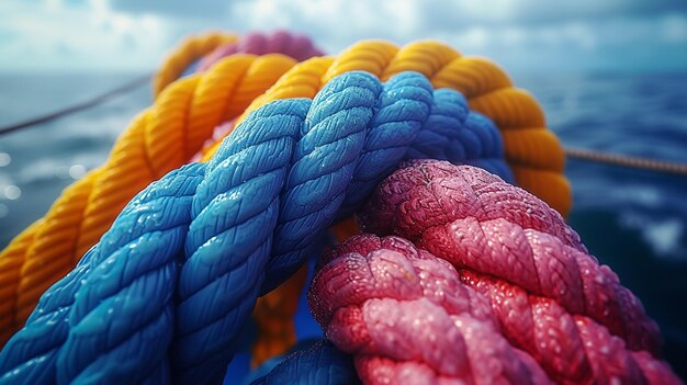 Colorful rope