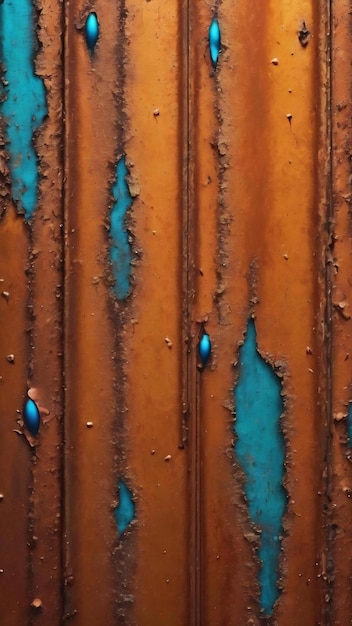 Colorful rusty metallic background