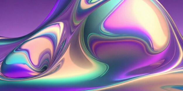 A colorful series of digital images shows a purple and pink background