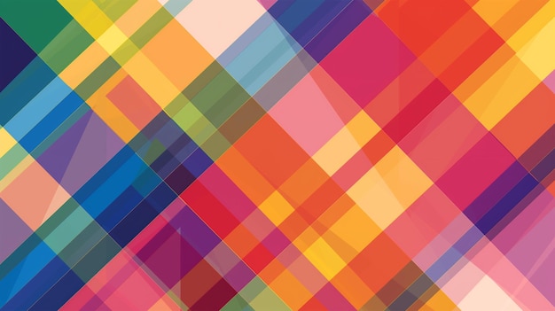 a colorful series of squares background