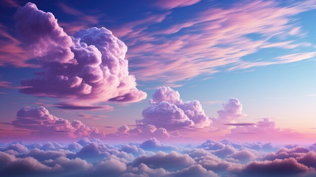 Photo colorful sky background