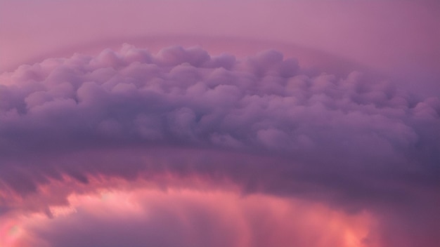 Colorful sky with clouds