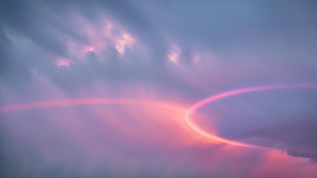 カラフルな空