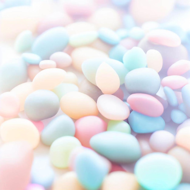 Colorful Small Pebbles