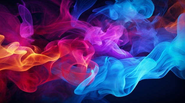 Colorful smoke backgrounds