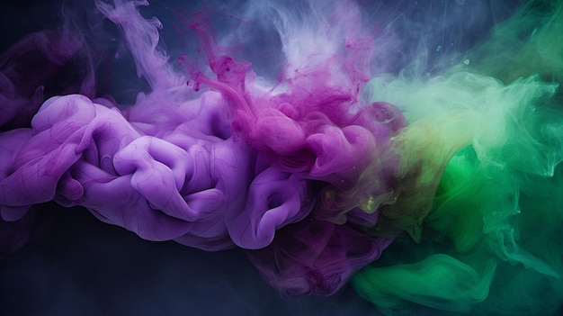 colorful smoke clouds background