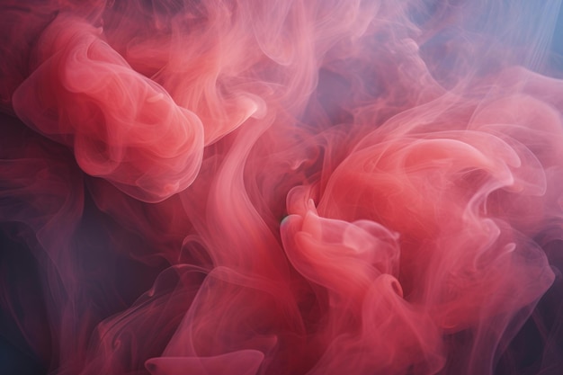 Colorful smoke fog Generate Ai